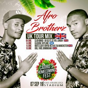 Afro Brotherz - UK Tour Mix, AFROMIX, dj live mix, afro house mixes