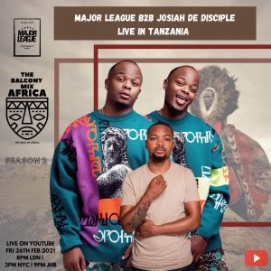 Major League & Josiah De Disciple - Amapiano Live Balcony Mix B2B (Sunset live in Tanzania)
