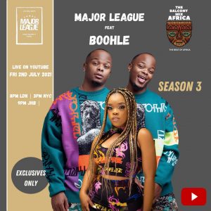 Major League Djz - Amapiano Balcony Mix Africa Live with (Boohle)