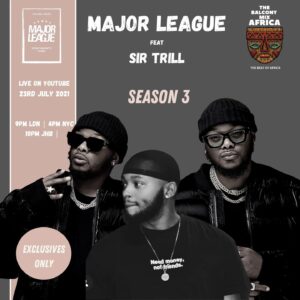 Major League Djz - Amapiano Balcony Mix Africa Live with (Sir Trill)