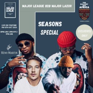 Major League Djz - Amapiano Balcony Mix Live with (Major Lazer) In Malibu California
