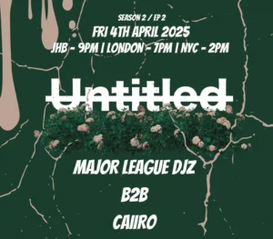 Caiiro - UNTITLED AUDIO MIX S02E02 | Major League Djz B2B (Afro Set)