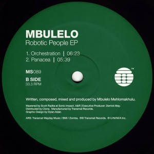 Mbulelo - The Robotic People EP Mbulelo - The Robotic People EP
