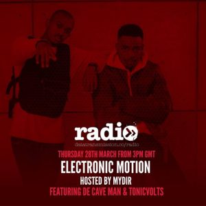 De Cave & TonicVolts - MyDir Electronic Motion Mix