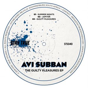Avi Subban - The Guilty Pleasures EP, House music download, new deep house music, latest house music, minimal house music
