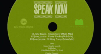 June Jazzin – Speak Now (Main Mix)