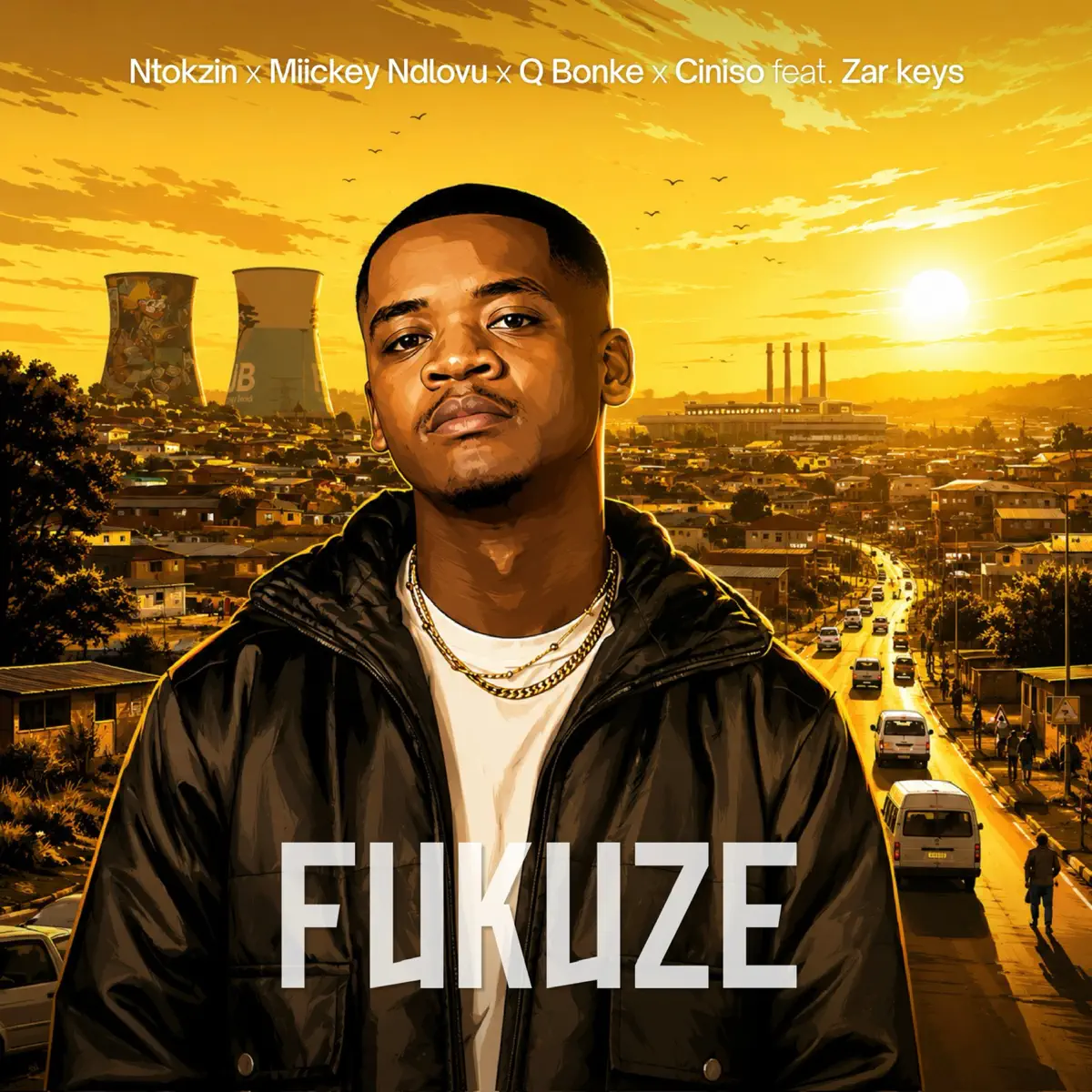 Ntokzin, Miikey Ndlovu, Q Bonke & Ciniso - Fukuze (feat. Zar Keys)