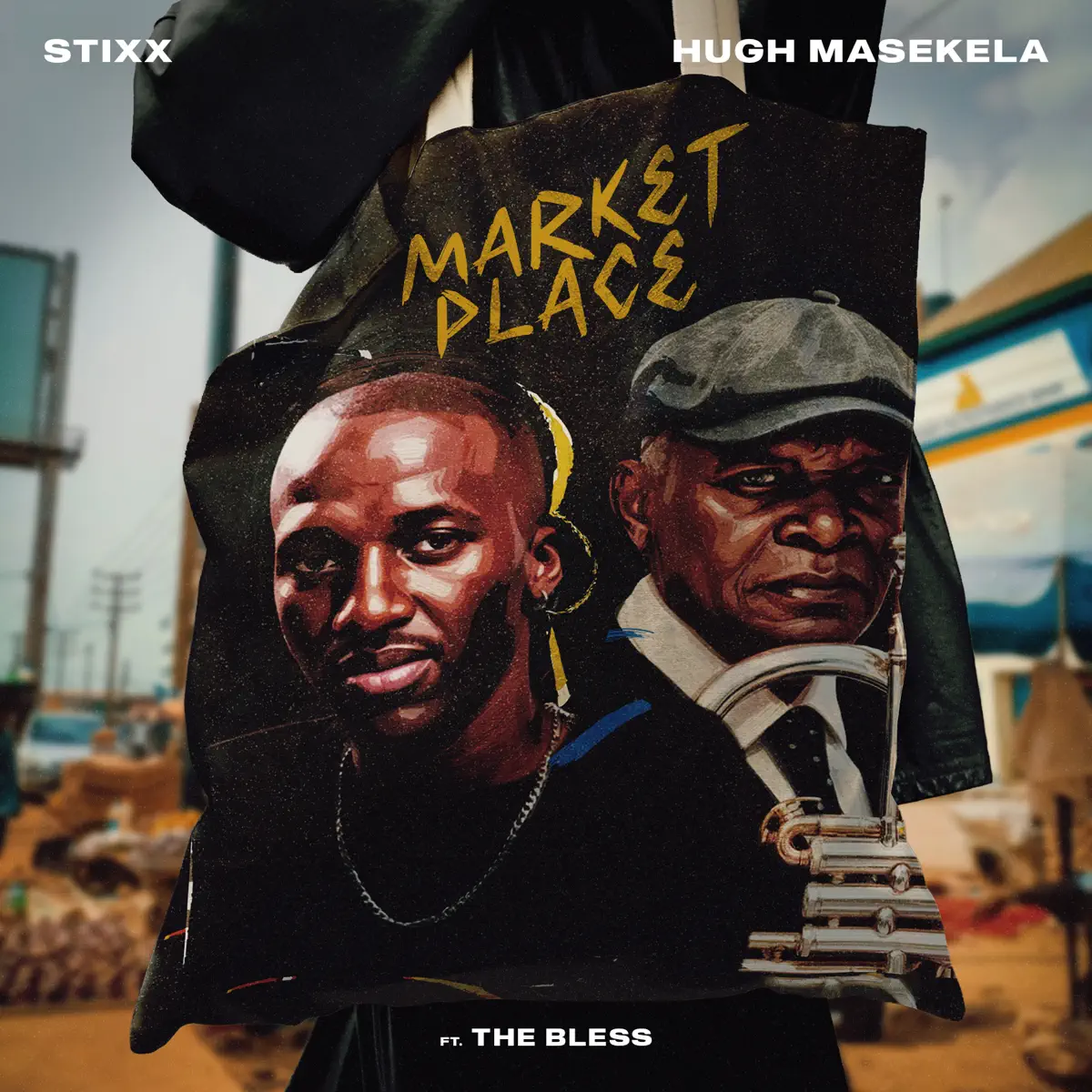 Stixx, Hugh Masekela - Market Place 2.0 (feat. The Bless)