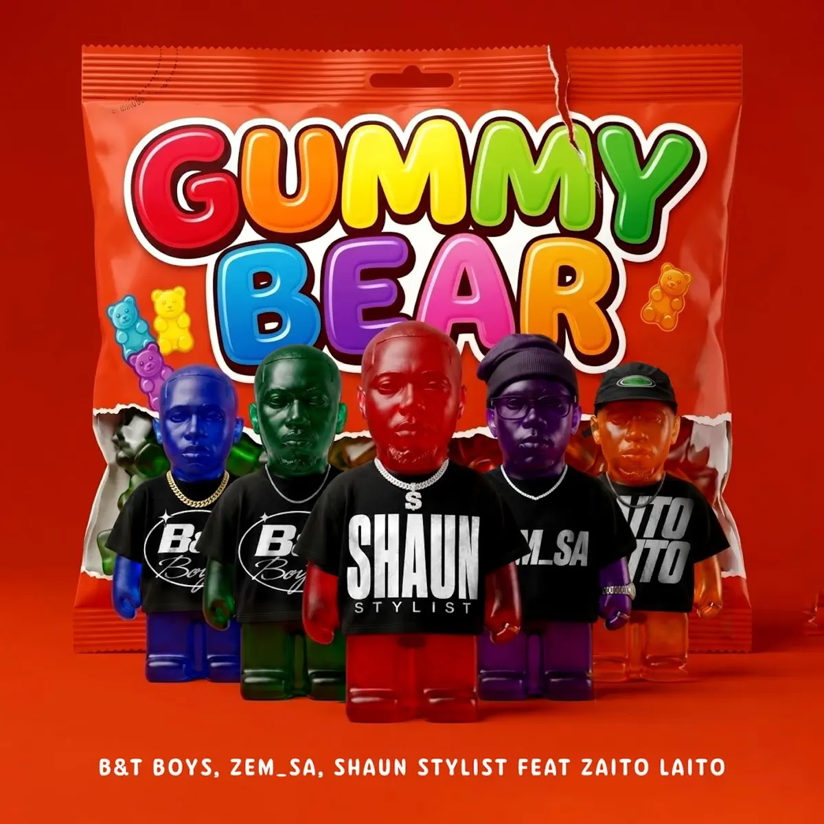 B&T Boys, Zem_sa & Shaun Stylist - Gummy Bear (feat. Zaito Laito)