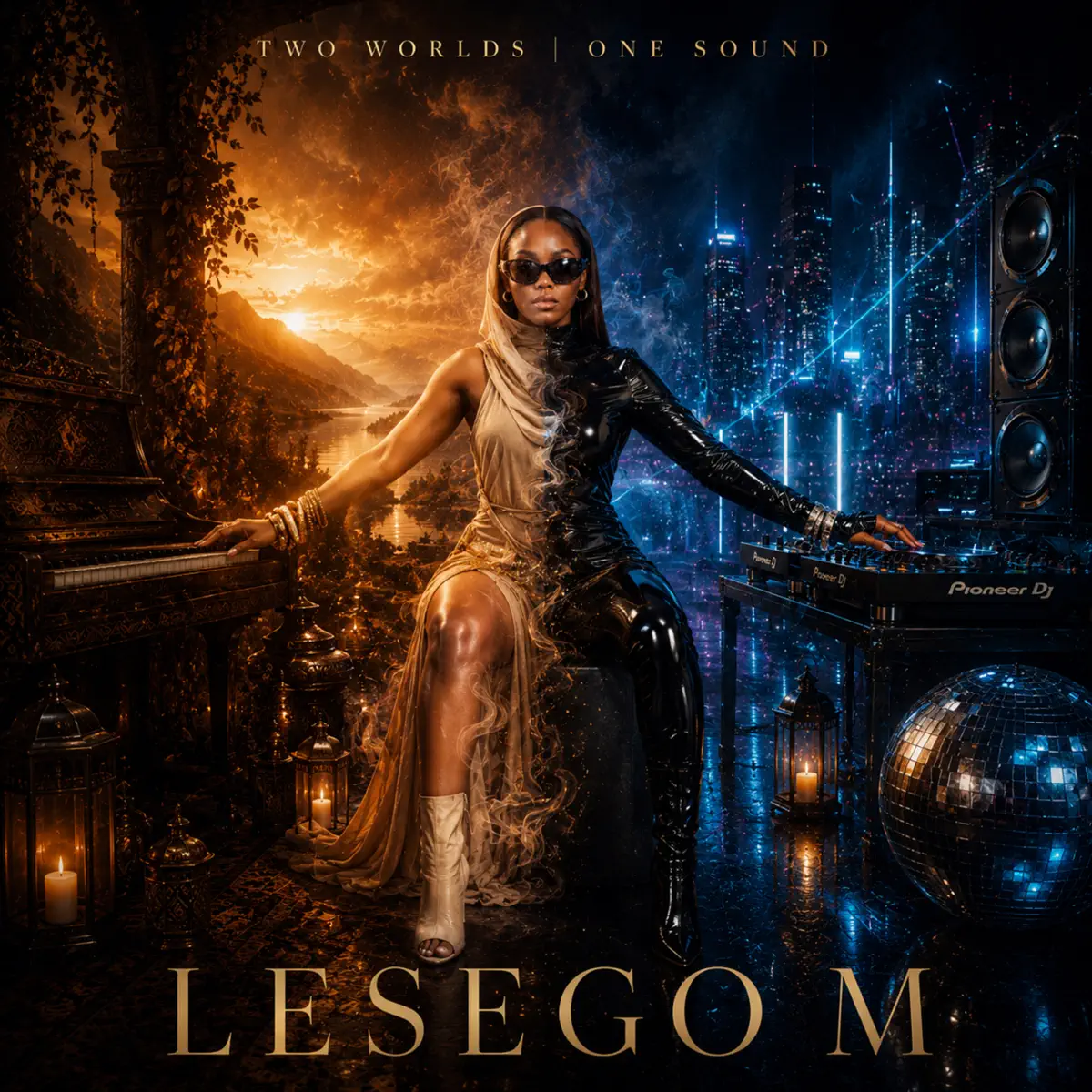 Lesego M - TWO WORLDS ONE SOUND [Album]