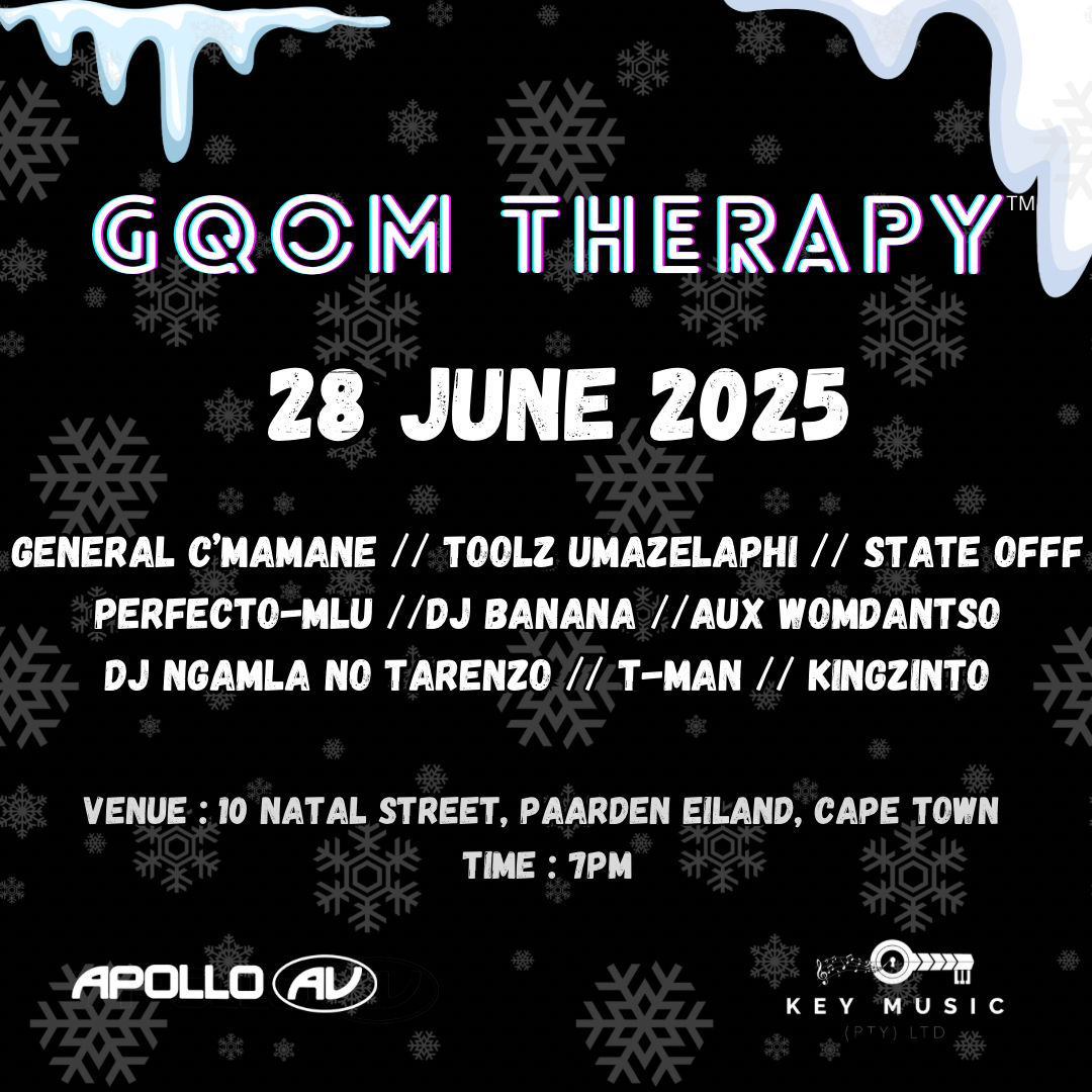 Gqom Therapy Sets Late September Sessions in South Africa [Sept 19]