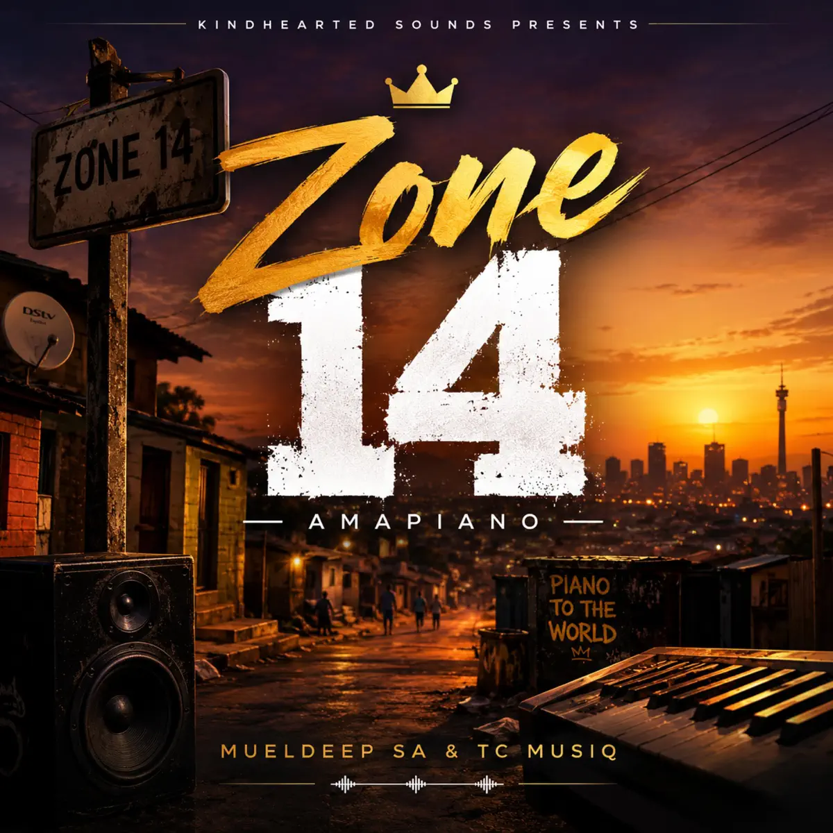 MuelDeep SA - Zone 14 (feat. T.C.MusiQ)