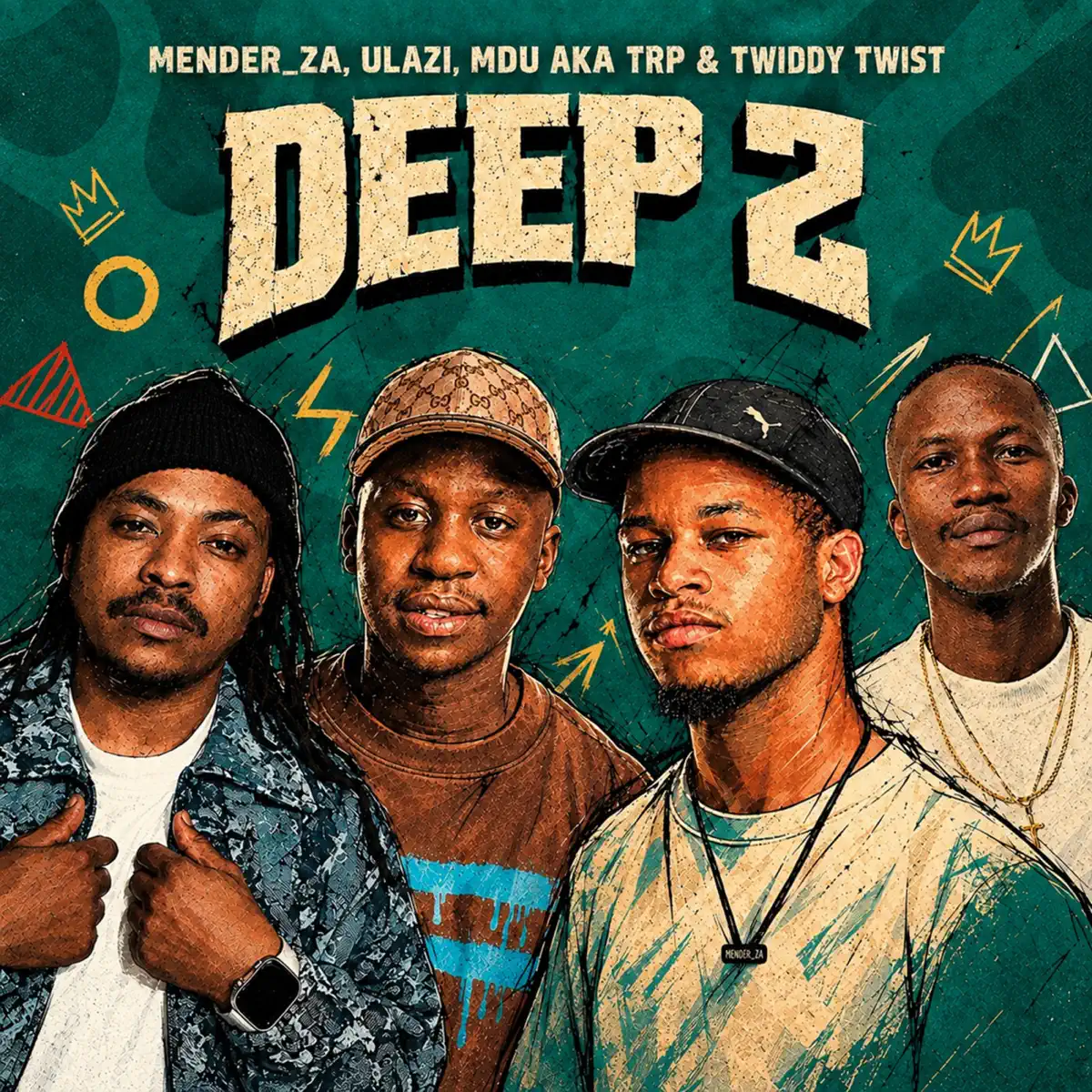 Mender_ZA, uLazi, Mdu Aka Trp & Twiddy Twist - Deep 2