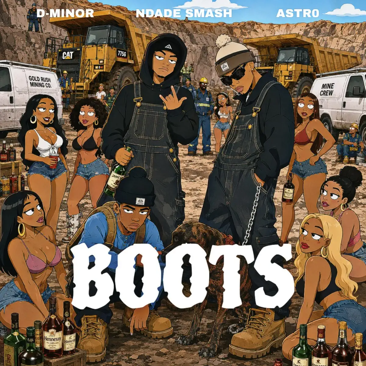 Ndade Smash, ASTR0 & D-MINOR - Boots